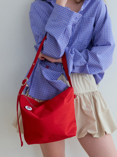 모어쥬드(MOREJUDE) 2way Jude Buddy bag red 이미지 2
