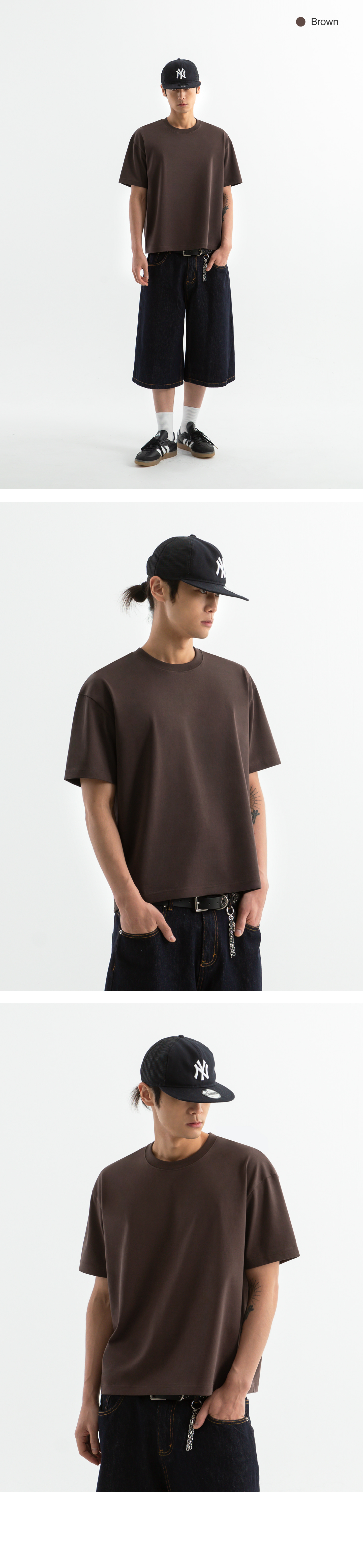 ブレンソン コンフォート クロップ 半袖Tシャツ 8カラー展開 画像 10