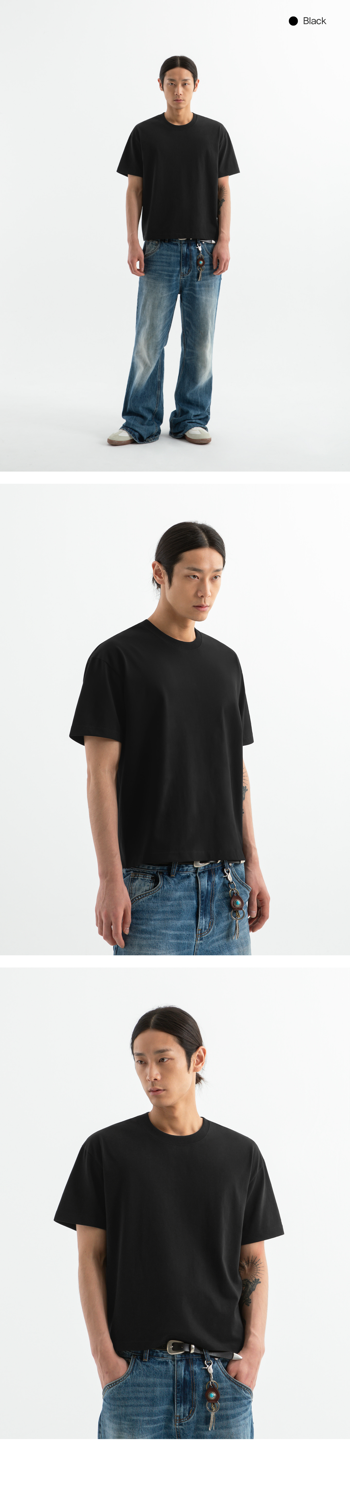 ブレンソン コンフォート クロップ 半袖Tシャツ 8カラー展開 画像 9