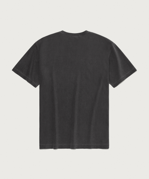 Champion ビッグロゴ 半袖Tシャツ ピグメント加工 Charcoal 画像 2