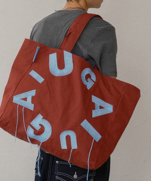 이우가마카라스(IUGAMAKARAS) IUGA Big Shopper Bag (Burgundy) 이미지 5