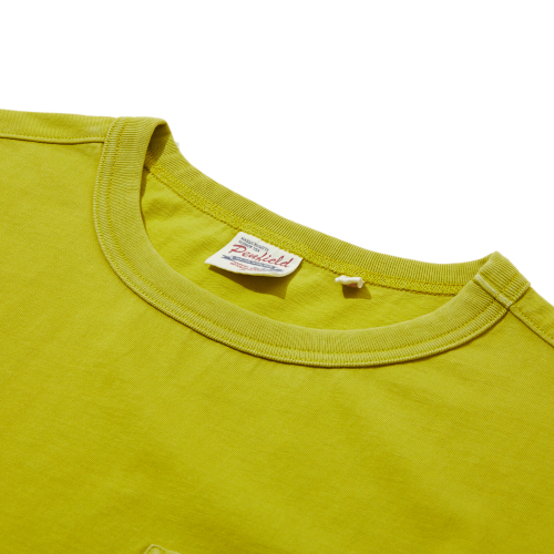 Penfield ウォッシュド加工 ポケット付き 半袖Tシャツ ライトグリーン 画像 4