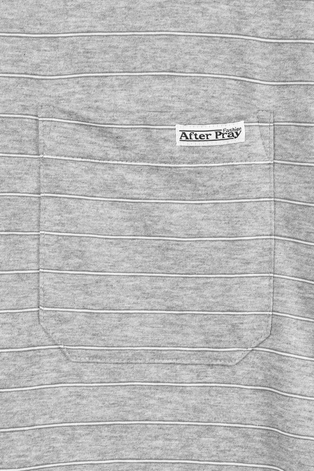エデン ストライプ ロング スリーブ Tシャツ グレー 画像 8
