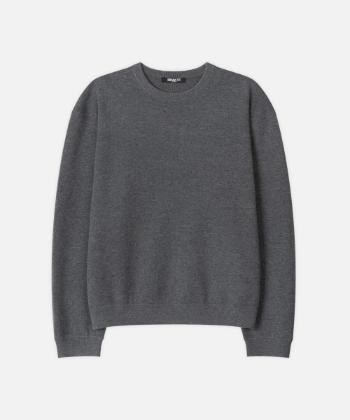 DRAWFIT ソフトウールクロップラウンドニット 4color レディース 秋冬ニットウェア