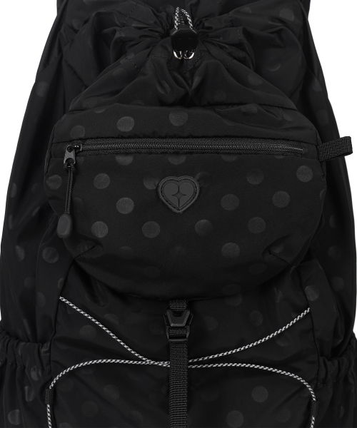 FENNEC 페넥(FENNEC) AIRY POCKET BACKPACK - DOT BLACK 이미지 10