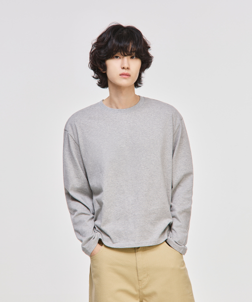 クロップ 長袖 Tシャツ 画像 2