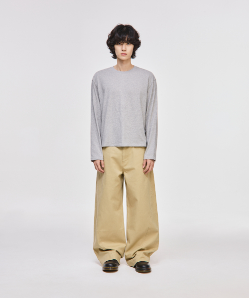 クロップ 長袖 Tシャツ 画像 7
