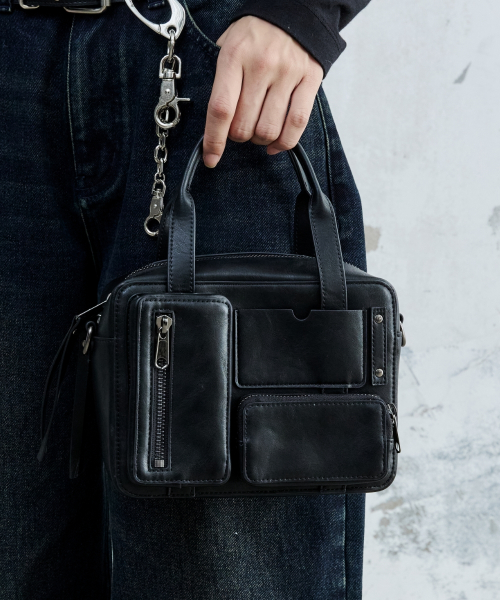 메종미네드(MAISON MINED) MULTI POCKET MINI BAG 이미지 4