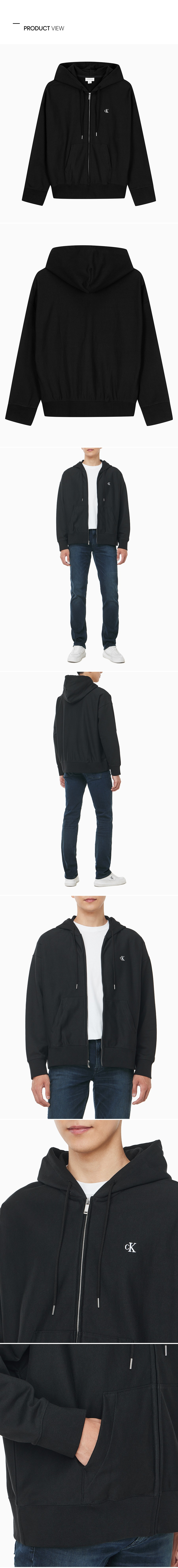 CALVIN KLEIN JEANS アーカイブコレクション メンズ テリー フルジップパーカー 4RD232G UB1 画像 5