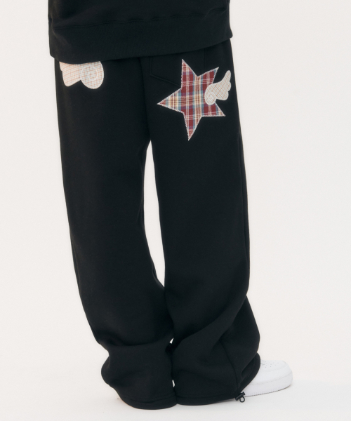 AMBLER アンブラー スウェットパンツ エンジェルスターパッチ 画像 3