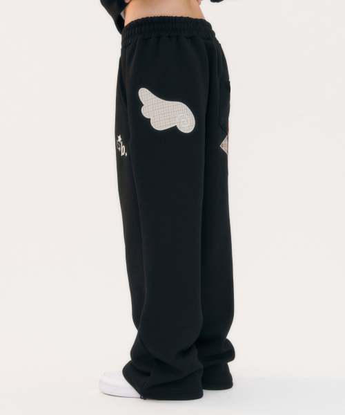 AMBLER アンブラー スウェットパンツ エンジェルスターパッチ 画像 4