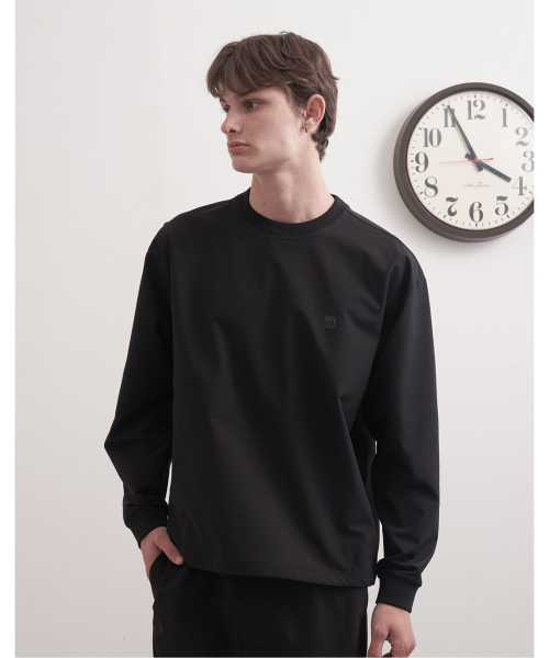 ブルーノバピ ウーブン セットアップ ラウンドネック Tシャツ 画像 3