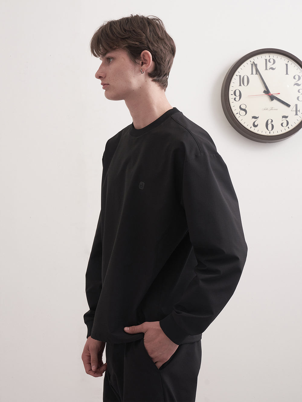 ブルーノバピ ウーブン セットアップ ラウンドネック Tシャツ 画像 6