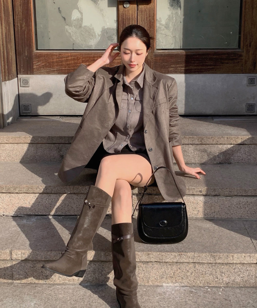 MAISONDEU Monet Shoulder bag 모네 숄더백 (Black) 이미지 3