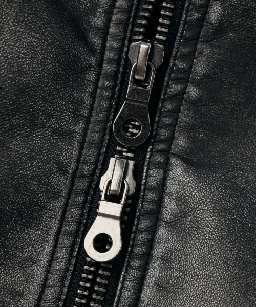 DIMITRI BLACK ディミトリブラック FAUX LEATHER デトロイト ワークジャケット ブラック 画像 8