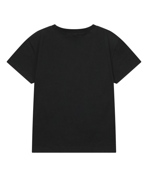MUSENT ラブリッツ ミニハートロゴ ラウンドネック クロップ 半袖Tシャツ 2カラー 画像 3