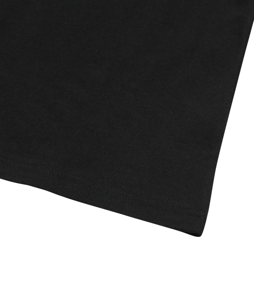 MUSENT ラブリッツ ミニハートロゴ ラウンドネック クロップ 半袖Tシャツ 2カラー 画像 5
