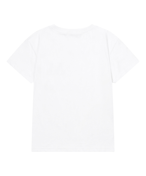 MUSENT ラブリッツ ミニハートロゴ ラウンドネック クロップ 半袖Tシャツ 2カラー 画像 7