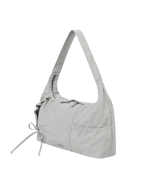 미세키서울(MISEKI SEOUL) String shirring bag GREY 이미지 2