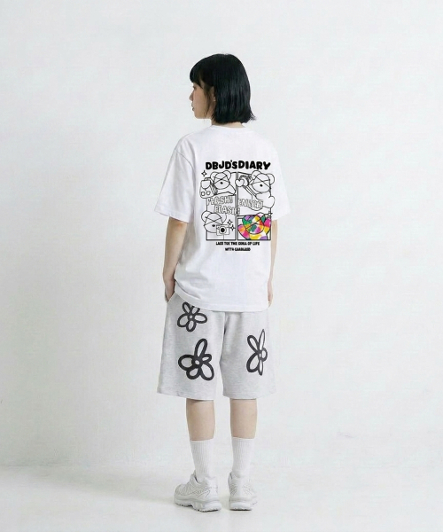 ダブルジェイディー ダイアリー ダブジェ 半袖Tシャツ 画像 6