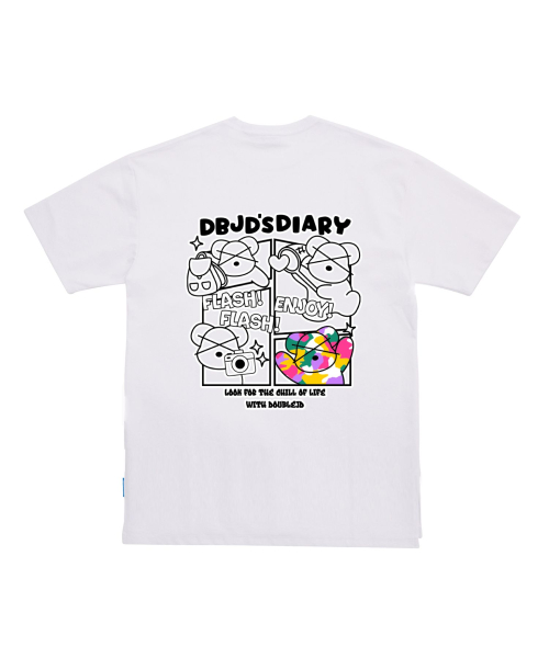 ダブルジェイディー ダイアリー ダブジェ 半袖Tシャツ 画像 1