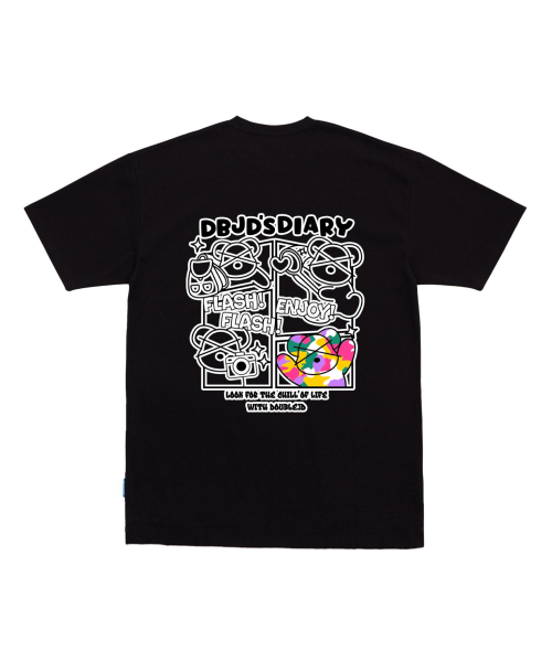 ダブルジェイディー ダイアリー ダブジェ 半袖Tシャツ 画像 10