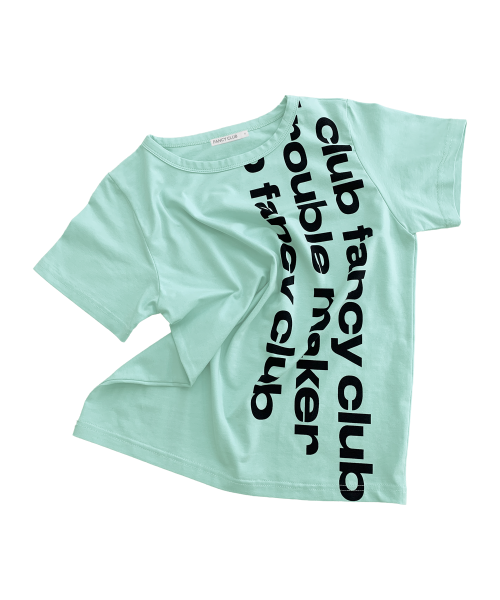 FANCY CLUB ベイウォッチ クロップTシャツ MINT F26QB103 レディース 半袖 カジュアル トップス 画像 9