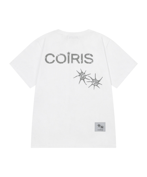 コイリス ドレン バッグ ダーティー ロゴ 半袖Tシャツ 2カラー 画像 7