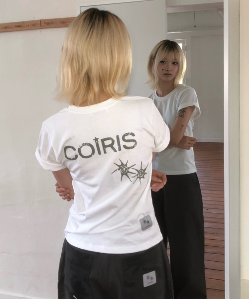 コイリス ドレン バッグ ダーティー ロゴ 半袖Tシャツ 2カラー 画像 2