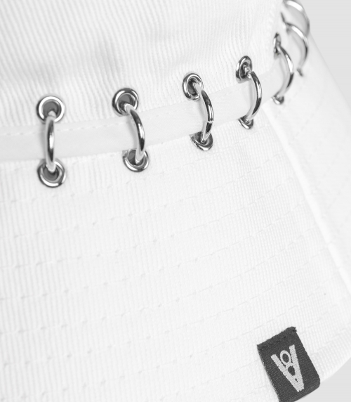 바이브레이트(VIBRATE) PIERCING DIVISION BUCKET HAT (white) 이미지 4